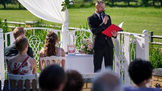 Ślub w plenerze Cedrowy Dworek